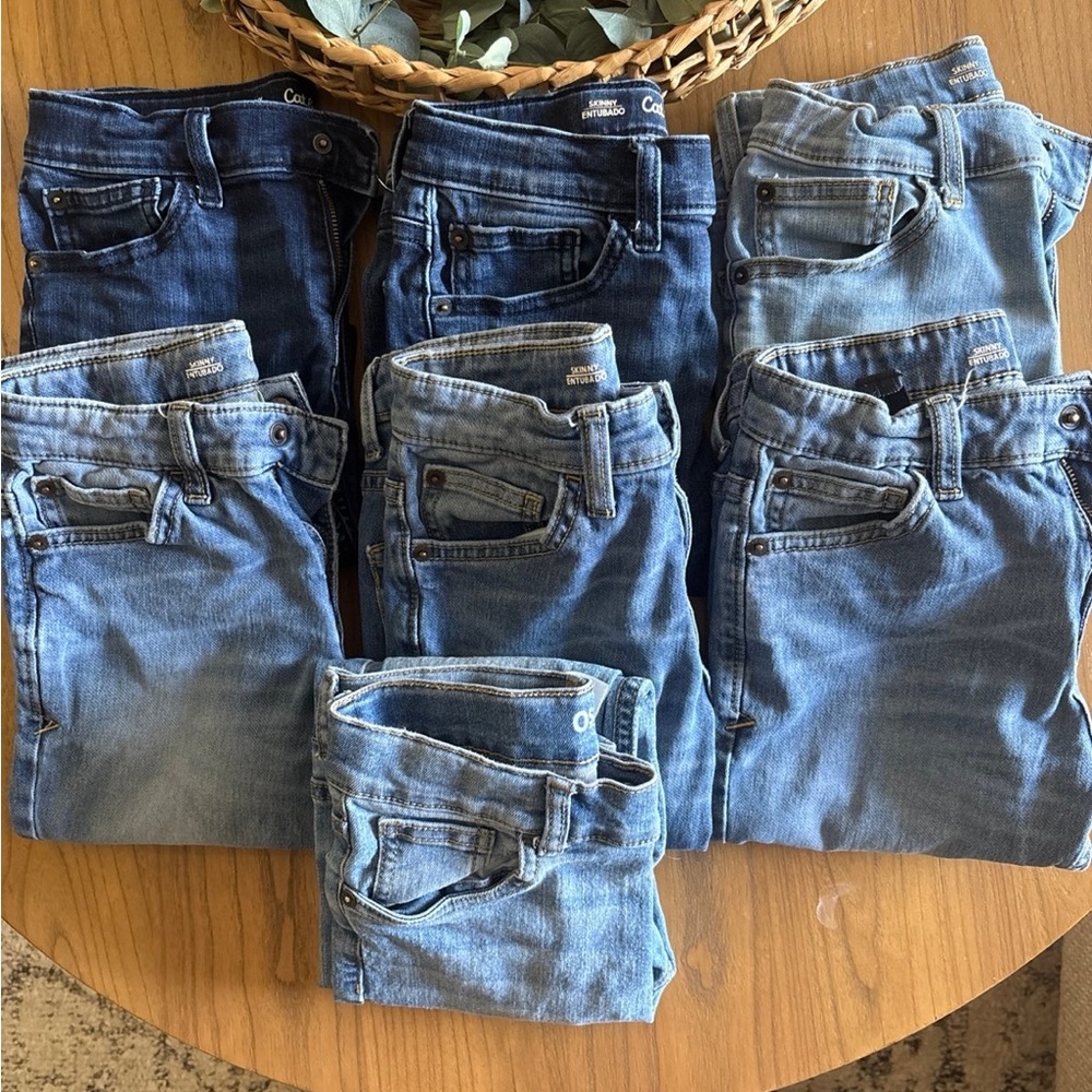 Cat & Jack Boys Blue Denim Jeans Bundle Size 8
